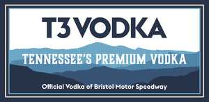 Award-winning T3 Vodka named Official Vodka of Bristol Motor Speedway